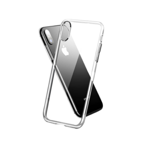 iPhone XS Max - Premium 0.3 Silikone Cover - Gennemsigtig