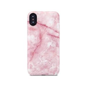 iPhone XS Max - SPARKLE Quartz Marble Cover - Pink