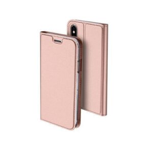 iPhone X/Xs - Vanquish Pro Series Flipcover Etui - RoseGuld