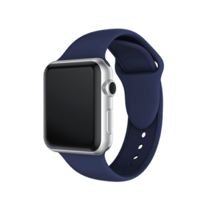 Apple Watch (42/44/SE/45/46/49mm) - PRO+ Silikone Sportsrem - Navy blå