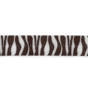 Foldeelastik M/Zebrastriber, 19 MM