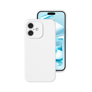 iPhone 16 Plus - Deluxe™ Jelly Silikone Cover - Hvid