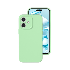 iPhone 16 Plus - Deluxe™ Jelly Silikone Cover - Mint Grøn