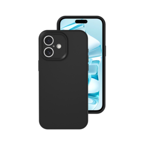 iPhone 16 Plus - Deluxe™ Jelly Silikone Cover - Sort
