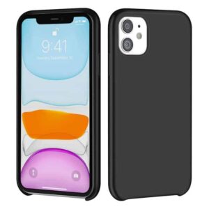 IPHONE 11 LIQUID SILIKONE COVER - Sort - iHero