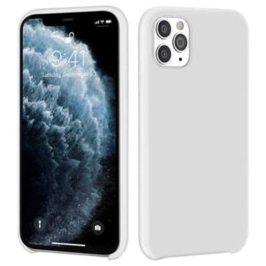 IPHONE 11 Pro Max LIQUID SILIKONE COVER - White - iHero