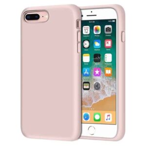 IPHONE 7+/8+ LIQUID SILIKONE COVER - Pink - iHero