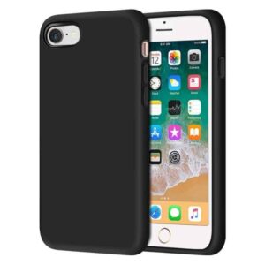 IPHONE 7/8/ SE 2020/SE 2022 LIQUID SILIKONE COVER - Sort - iHero