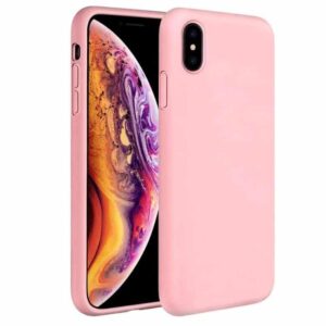 IPHONE XS Max LIQUID SILIKONE COVER - Pink - iHero