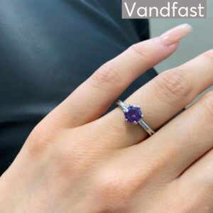 ANNEBRAUNER Princess Ring Dark Purple - 52