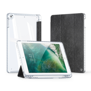 iPad Air 2 9.7" (2014) - DUX DUCIS® Unid Hybrid Trifold Cover - Sort